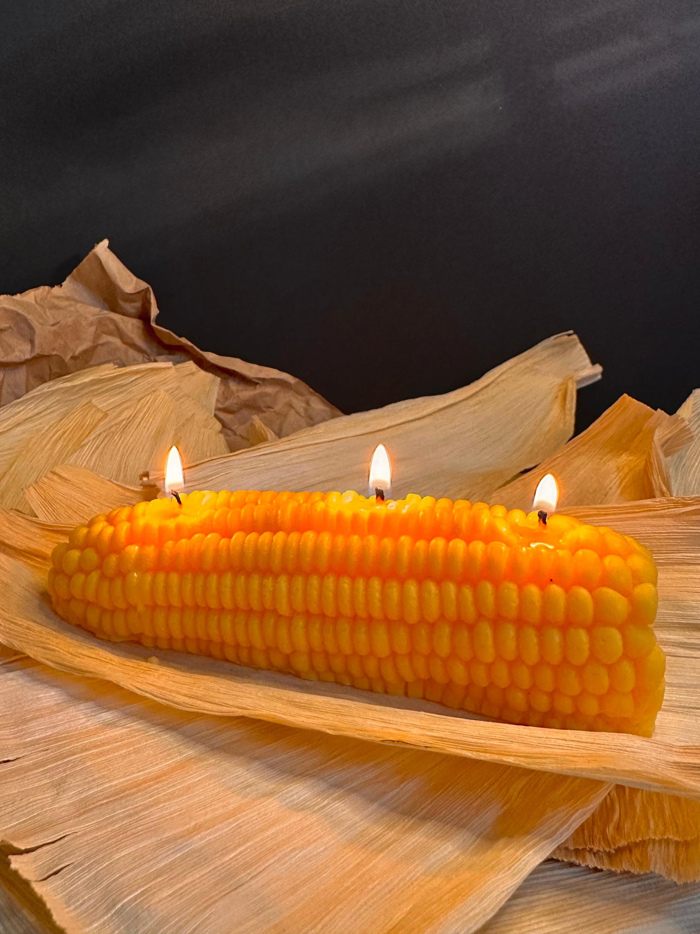 Full Corn Candle