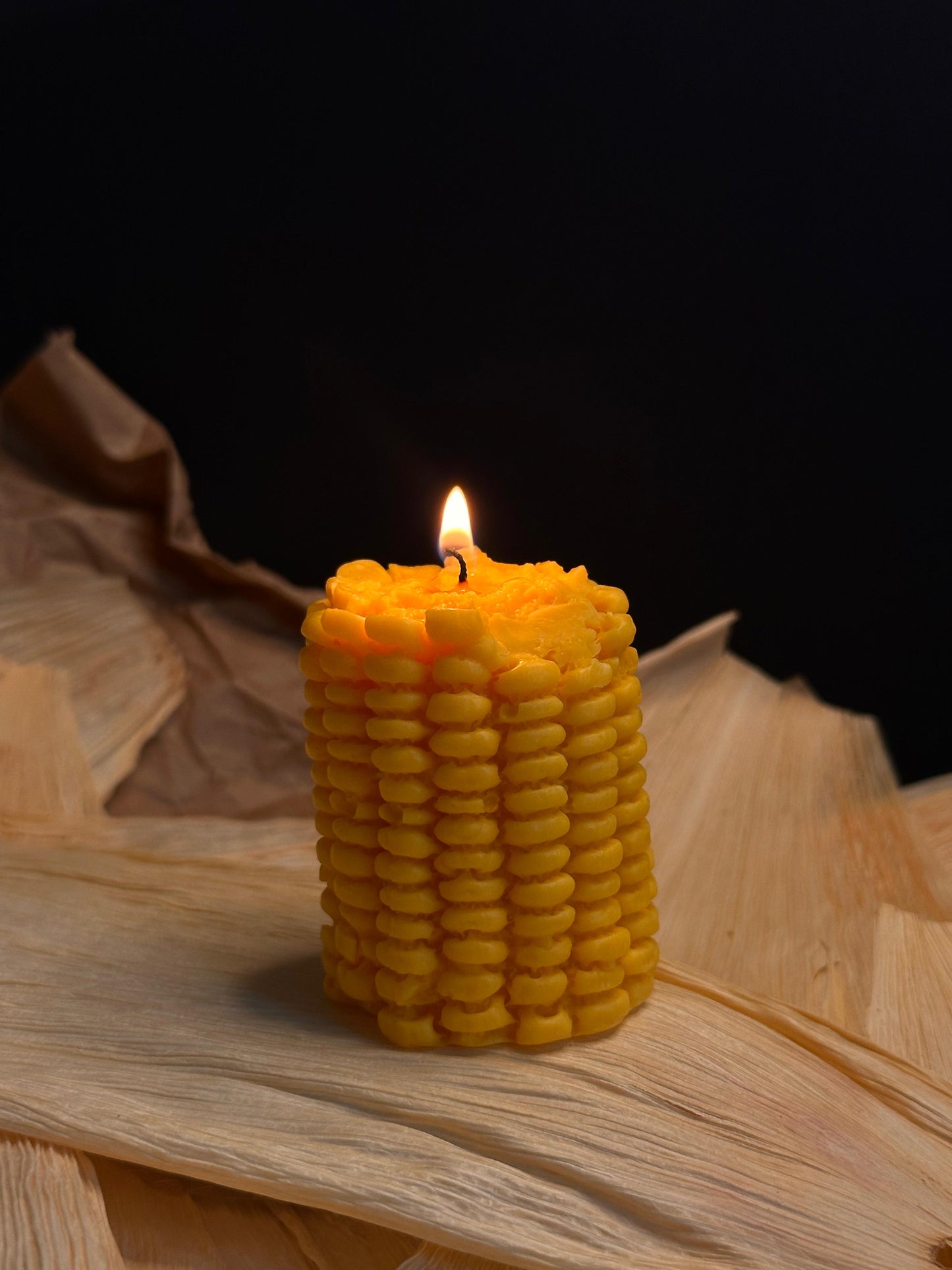 Small Corn Soy Candle