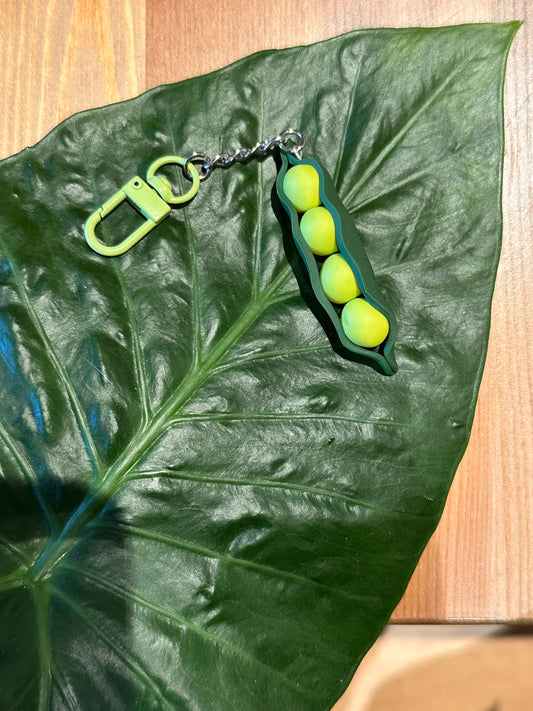 Peas Keychain -Farmer’s Market Collection