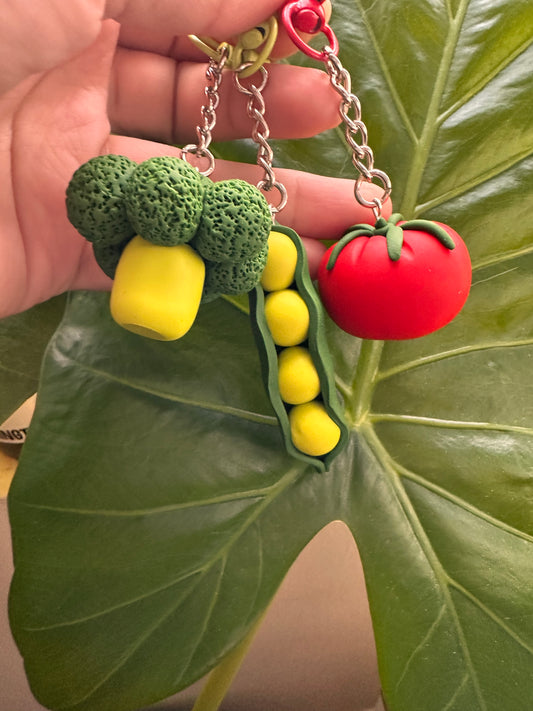 Peas Keychain -Farmer’s Market Collection